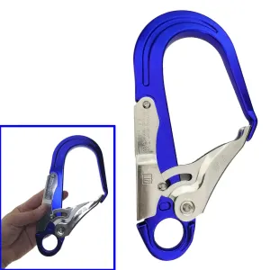 25Fkn Heavy Duty Rock Spring Automatic Lock Fall Arrest Carabiner Snap Hook