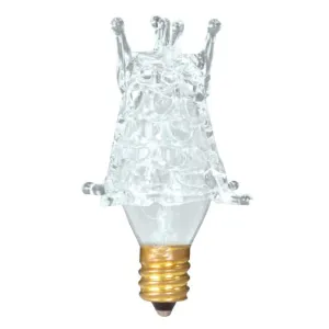 7 Watt Star Incandescent Clear E12 (Candelabra) Base, 120 Volt, Box