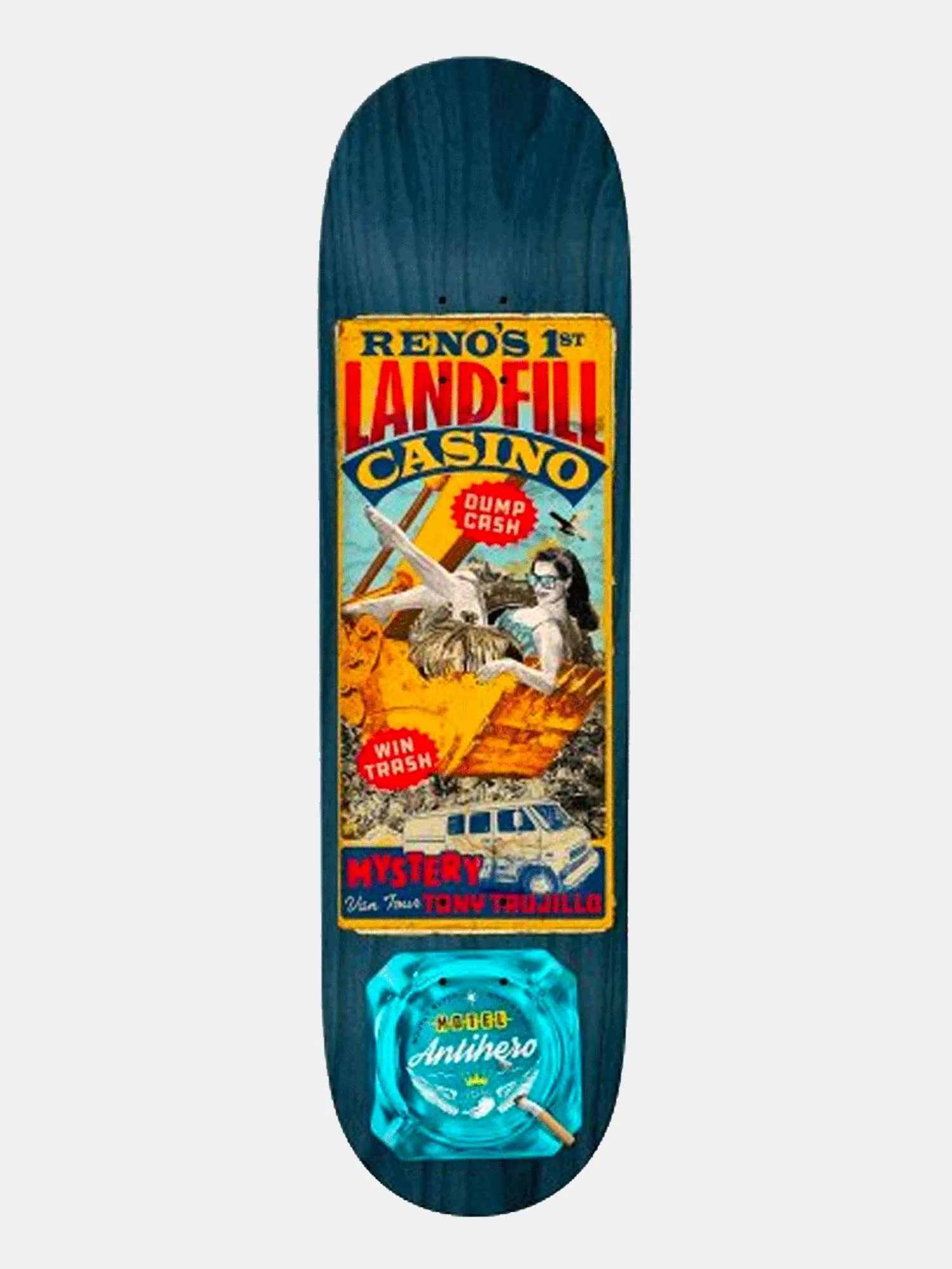 Antihero Deck Tony Trujillo Motel 18 - Assorted Stains