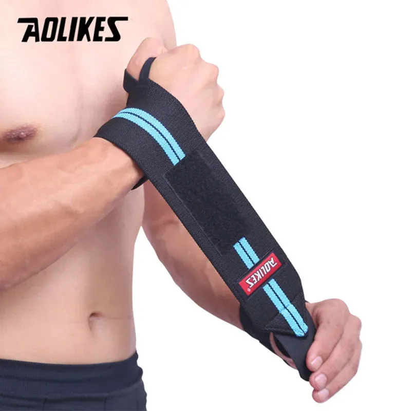 AOLIKES 1 Pair Wristband  Lifting Straps