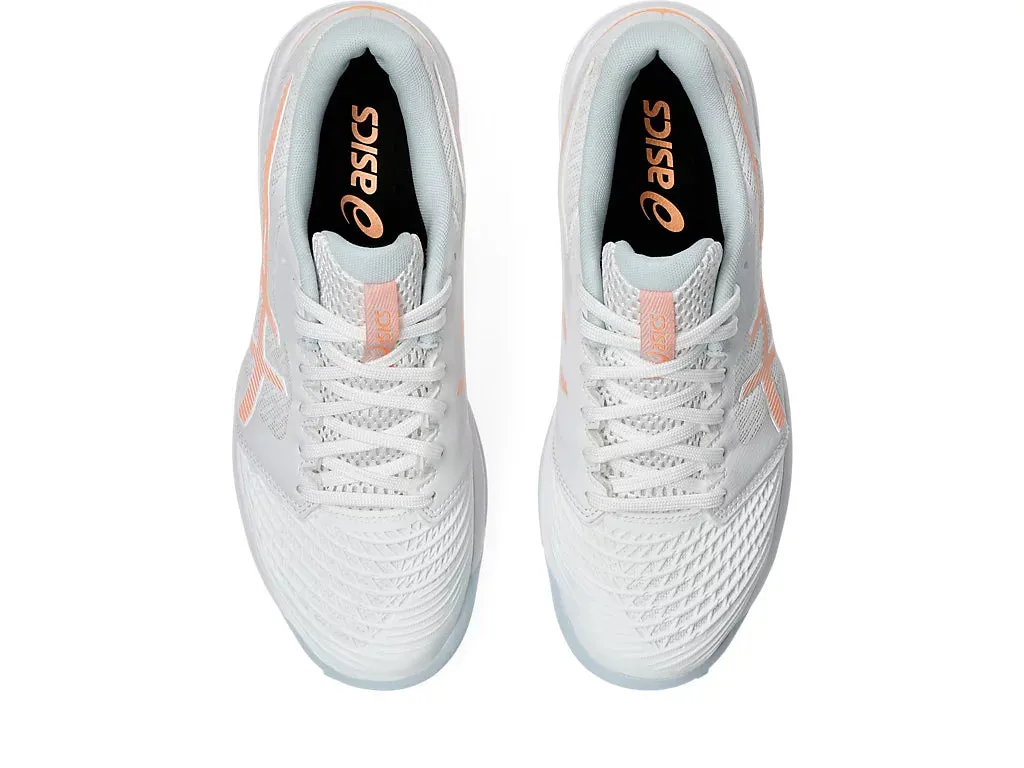 ASICS Field Ultimate FF 2 (White/Bright Sunstone) Womens