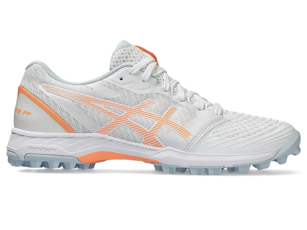 ASICS Field Ultimate FF 2 (White/Bright Sunstone) Womens