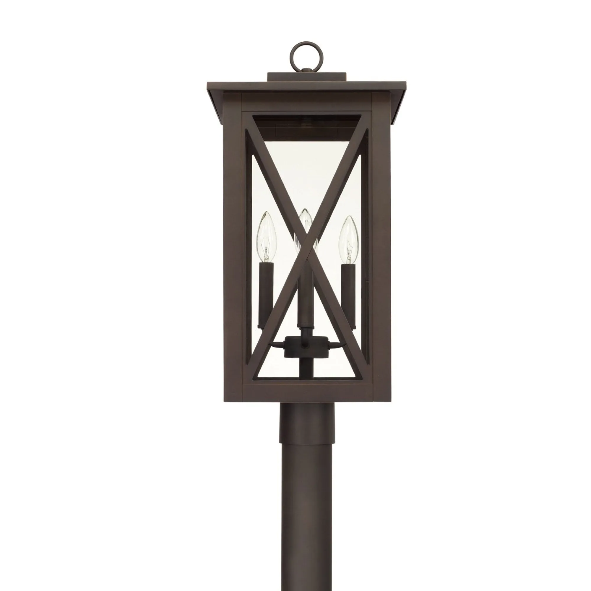 Avondale Coastal Outdoor Post Lantern - Bronze