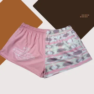 AZTEC ROSE - Soft Footy Shorts