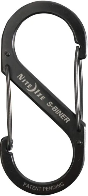 Black - Nite-Ize S-Biner #4 75LB