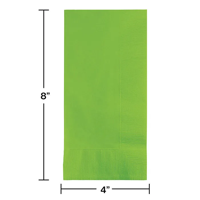 Bulk Fresh Lime 2 Ply Dinner Napkins (600 per Case)