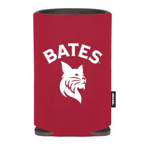 Can Cooler, 12oz Koozie with BATES Bobcat