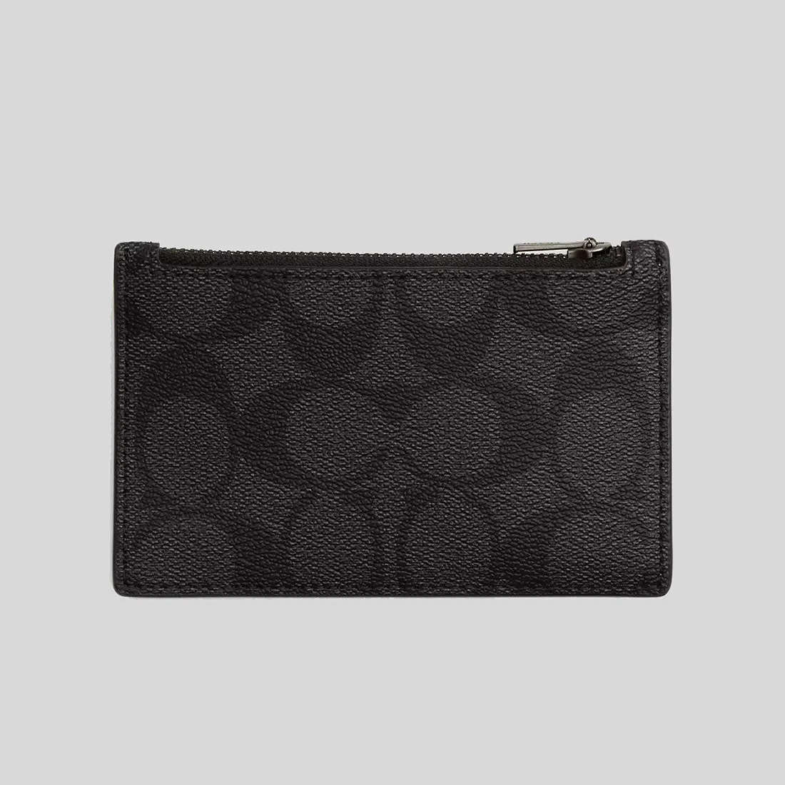 COACH Zip Card Case In Colorblock Signature Canvas CR407