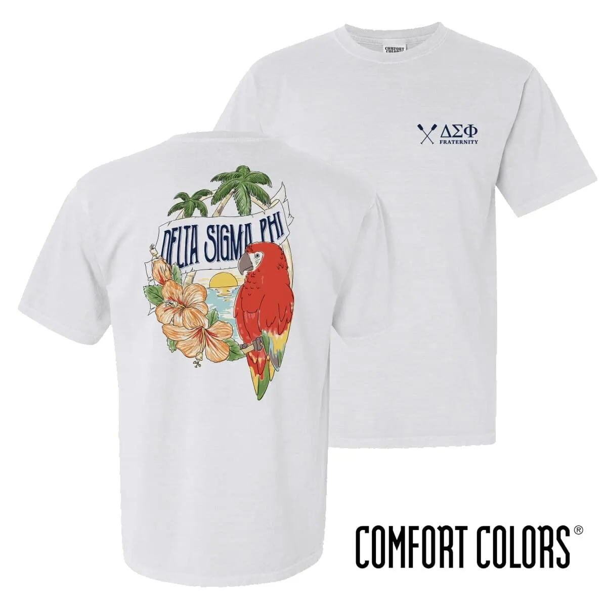 Delta Sig Comfort Colors Tropical Tee