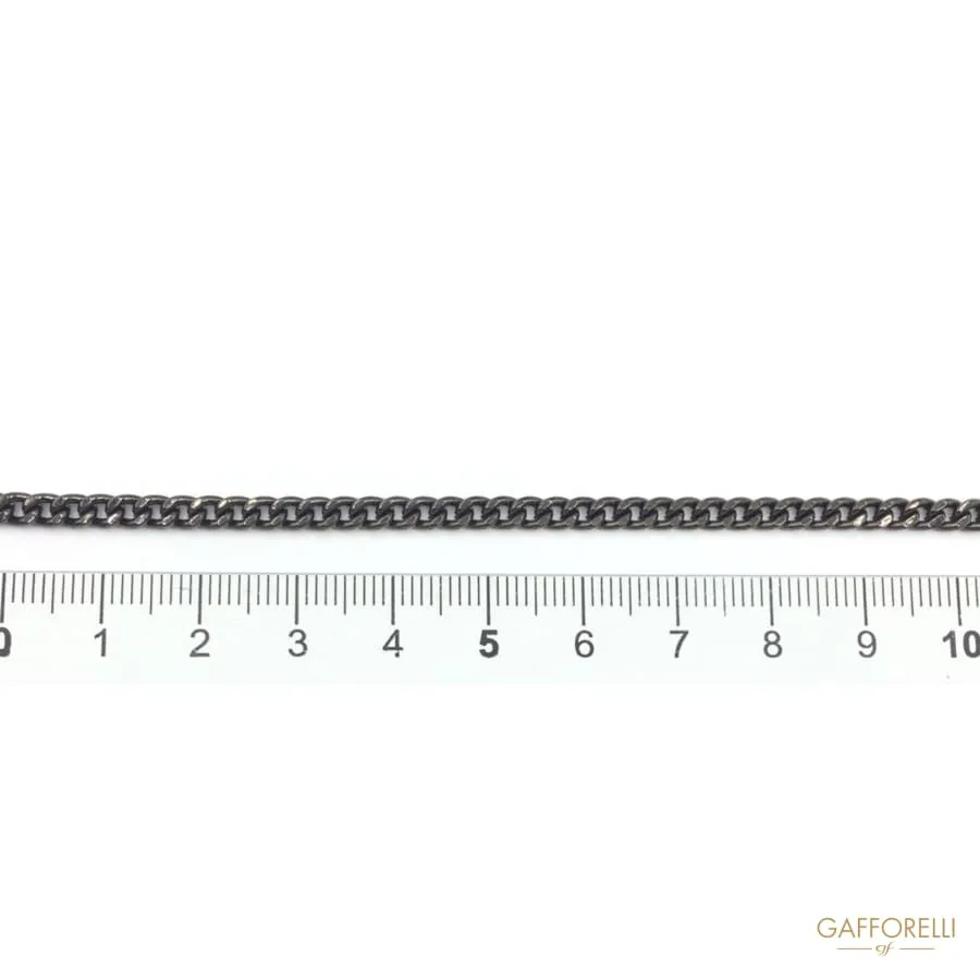 Diamonded Groumette Aluminium Chain - 2284 Gafforelli Srl