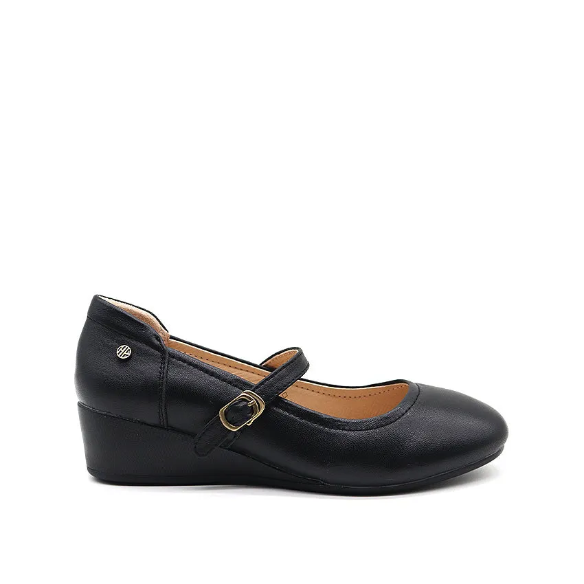 Eden MJ Women's Shoes - Black Leather