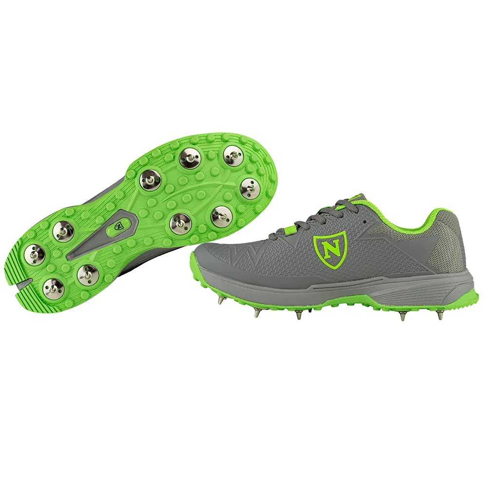 Elite All Rounder Shoe Spikes // Grey & Green