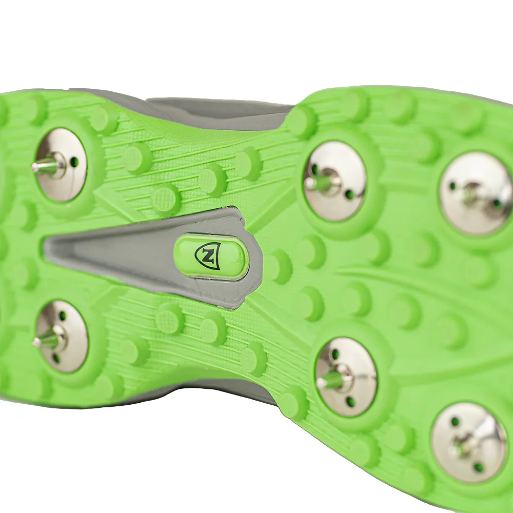 Elite All Rounder Shoe Spikes // Grey & Green