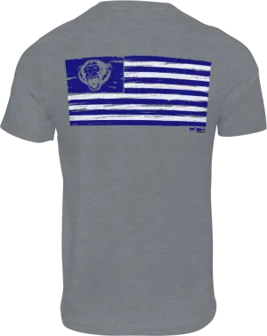 Fish Monkey Chalk Flag T-Shirt