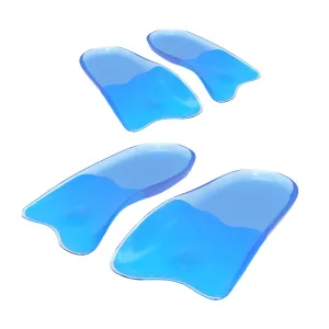 Gel Arch Support Half Insoles Shoe Inserts, 2X Pair M Size