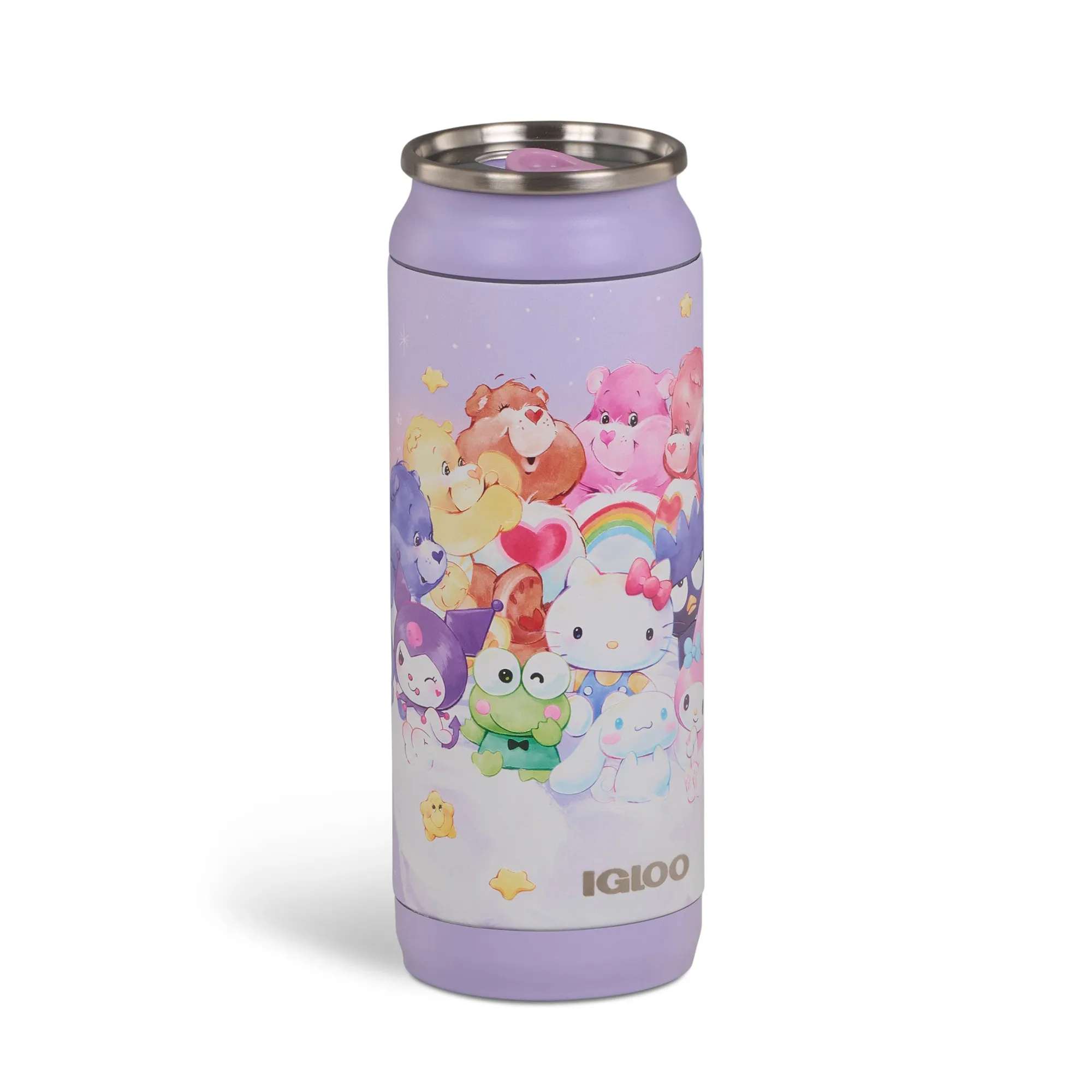 Hello Kitty and Friends x Care Bears Igloo 16 Oz Can Cooler