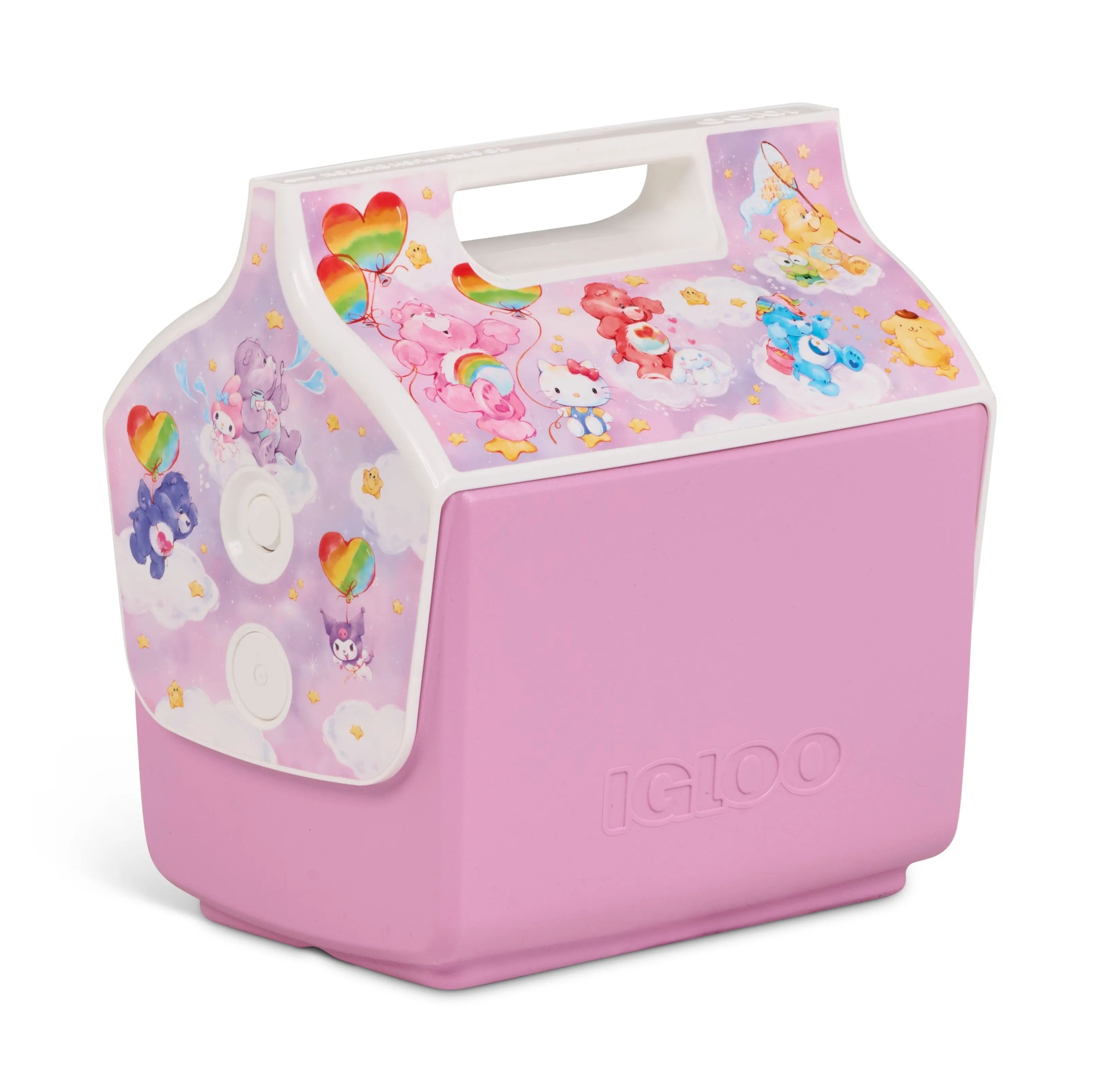 Hello Kitty and Friends x Care Bears Igloo Little Playmate 7 Qt Cooler