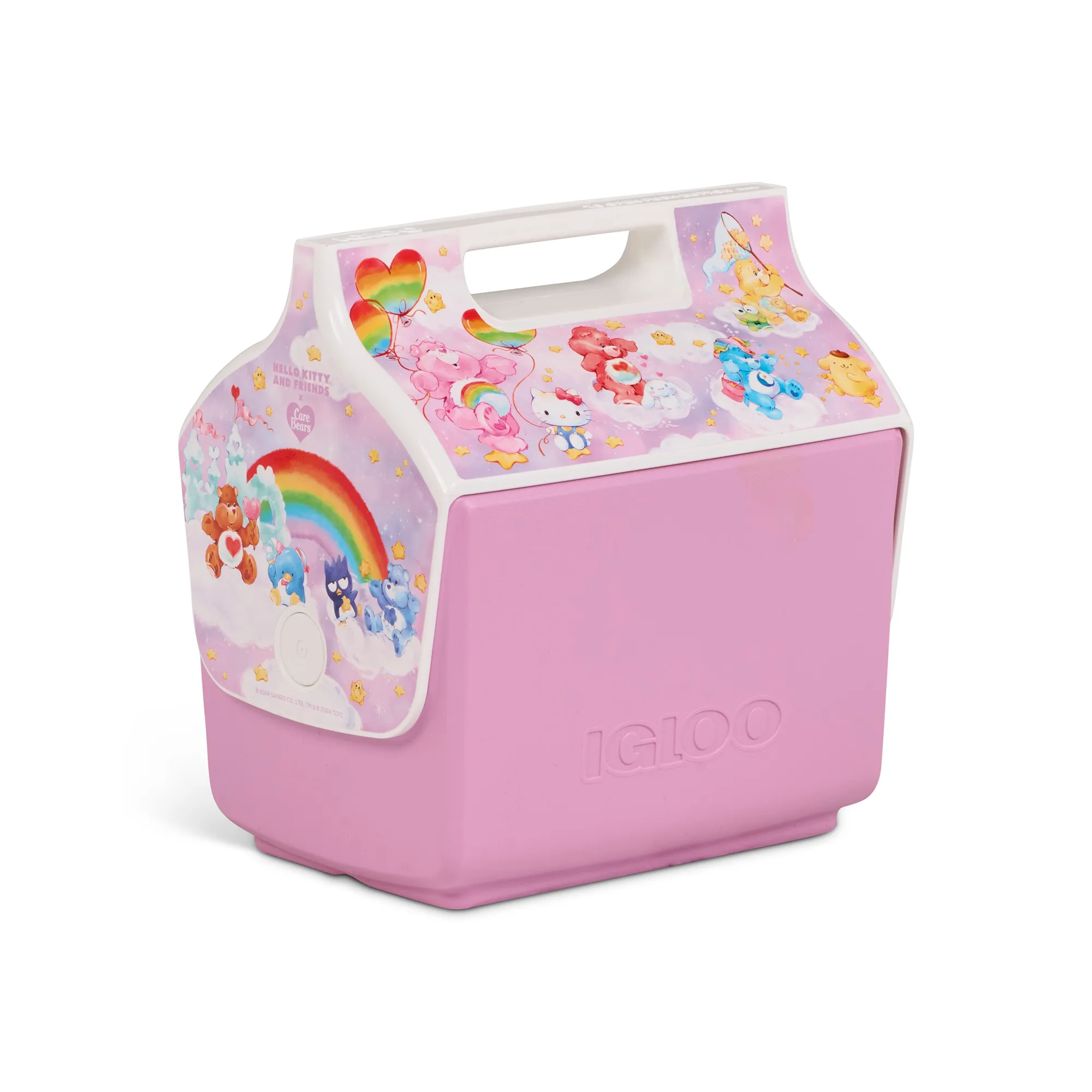 Hello Kitty and Friends x Care Bears Igloo Little Playmate 7 Qt Cooler