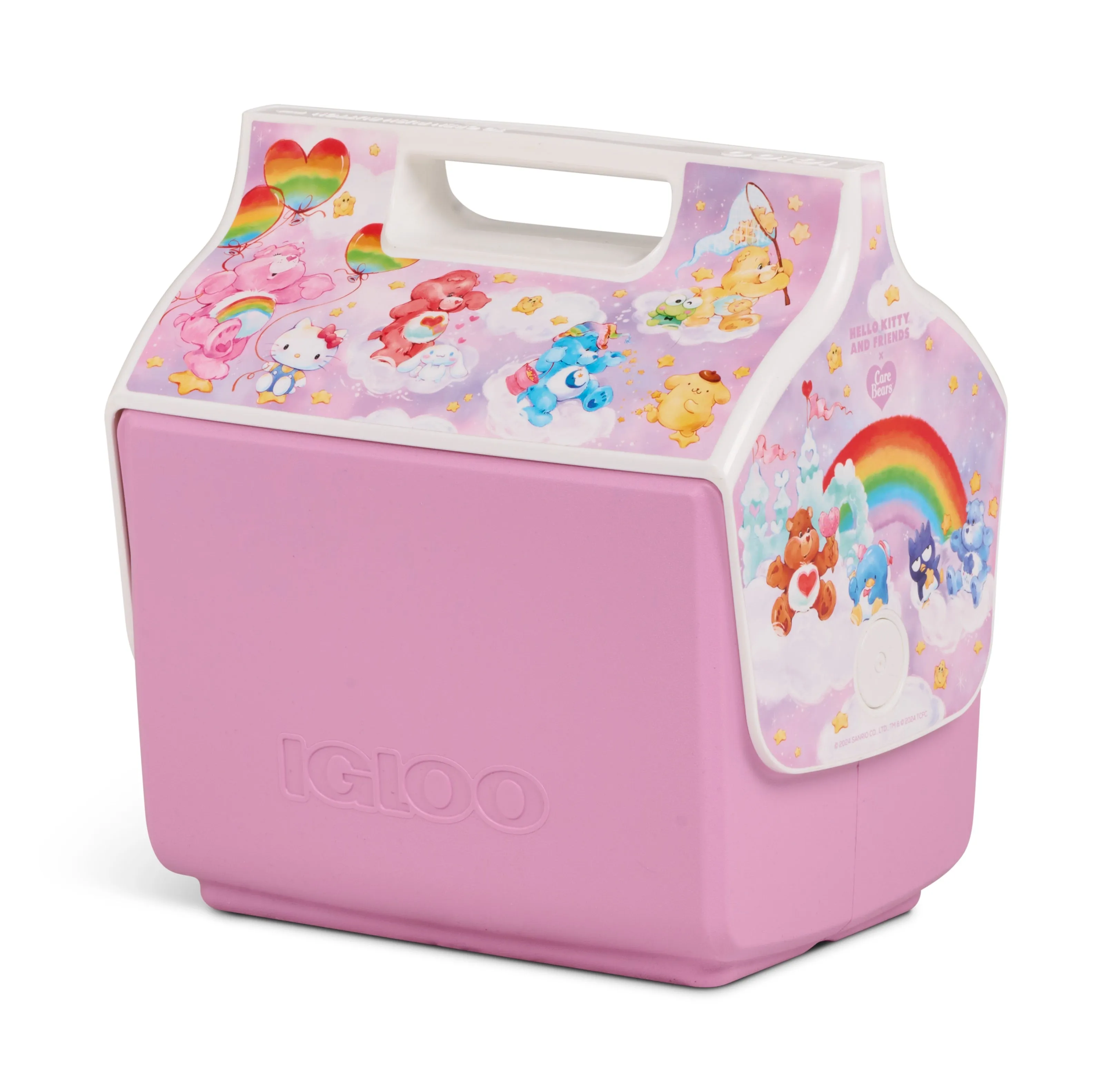 Hello Kitty and Friends x Care Bears Igloo Little Playmate 7 Qt Cooler