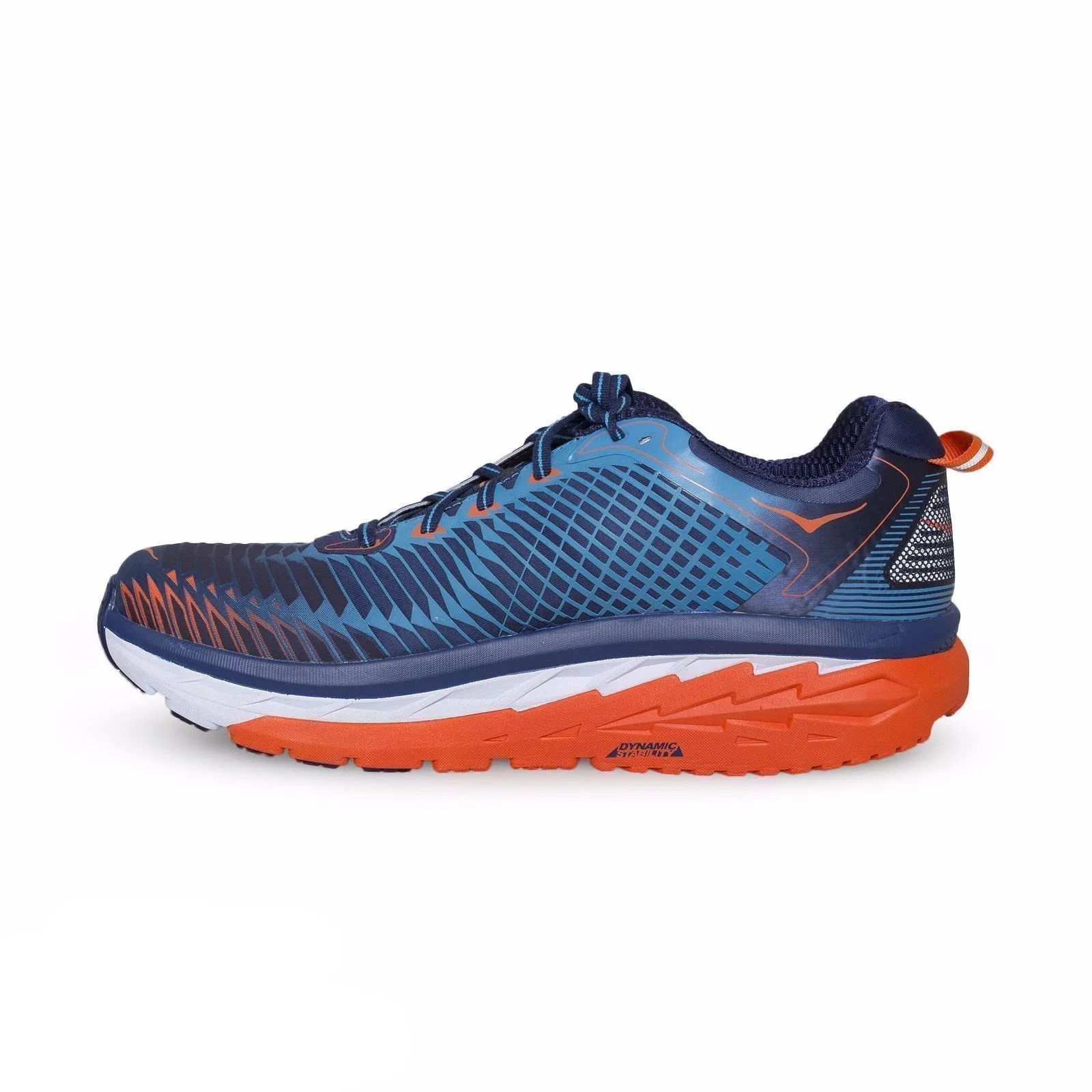 Hoka Arahi Medieval Blue/Red Orange Running Shoes