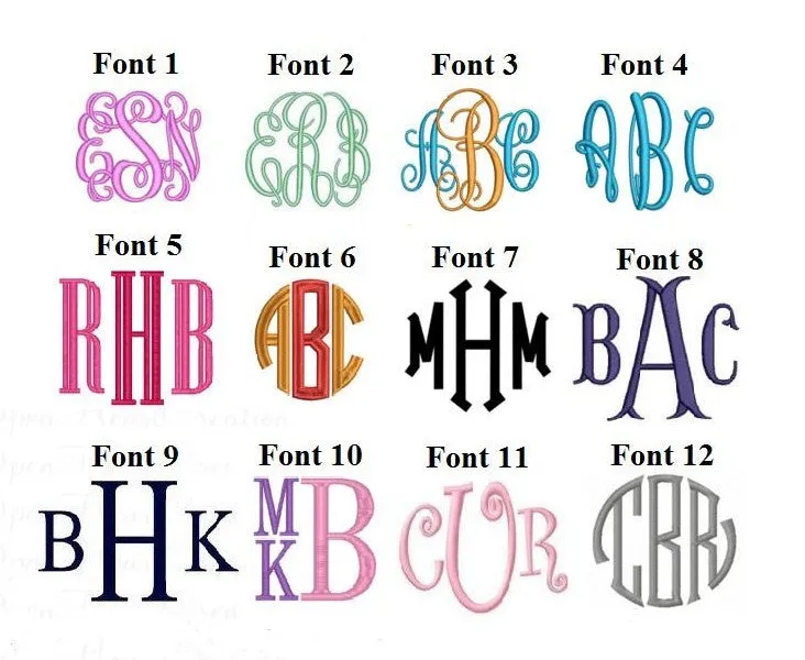 Kids Long Sleeve Monogrammed T Shirt