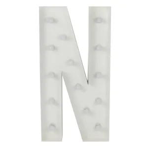 Large 4ft Tall LED Marquee Letter - N