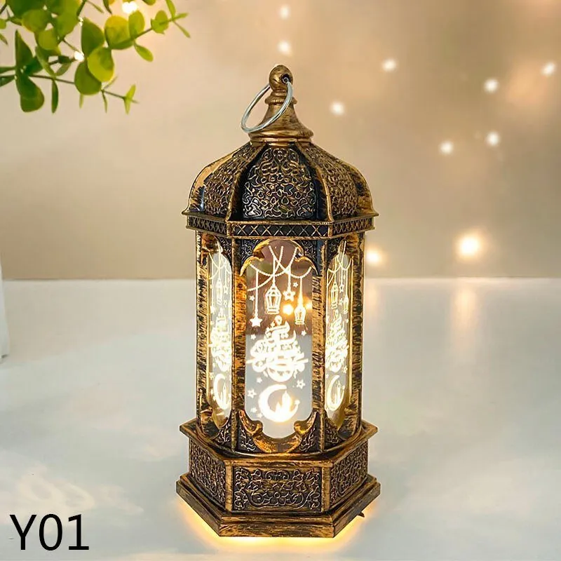 LED Retro Lantern Table Wall Light