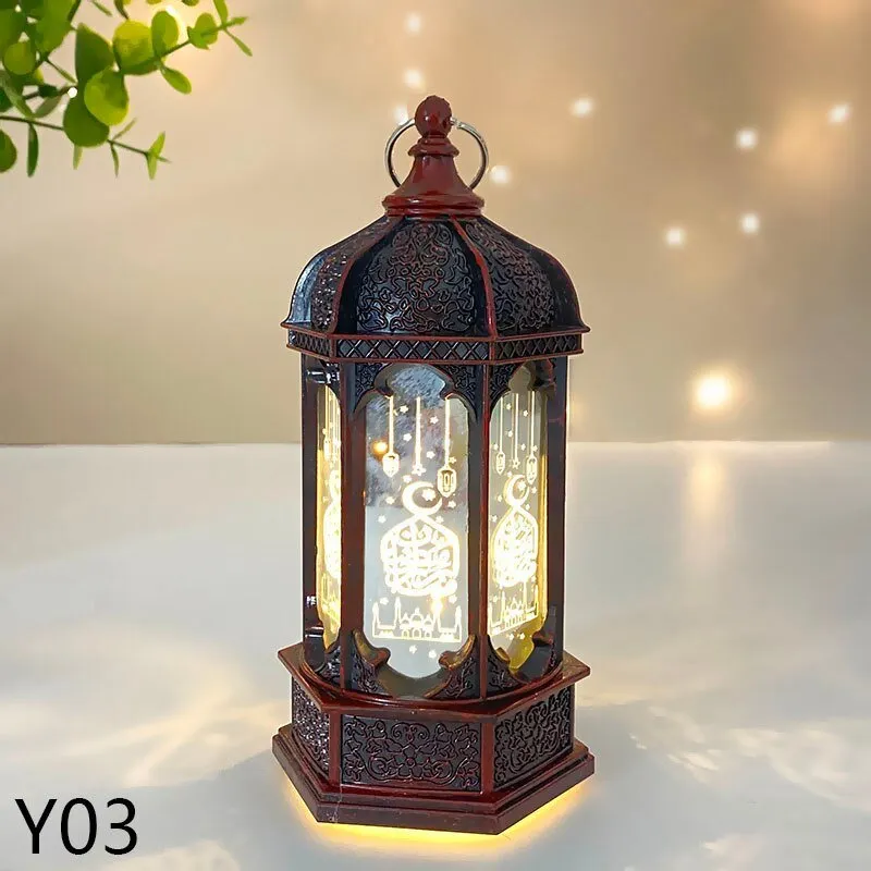 LED Retro Lantern Table Wall Light