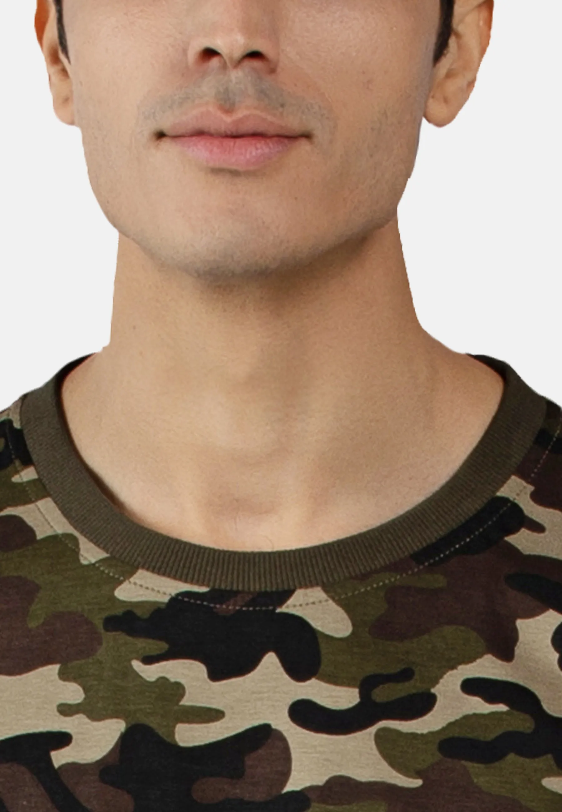 Men's Cotton Camo Reflective T-shirts