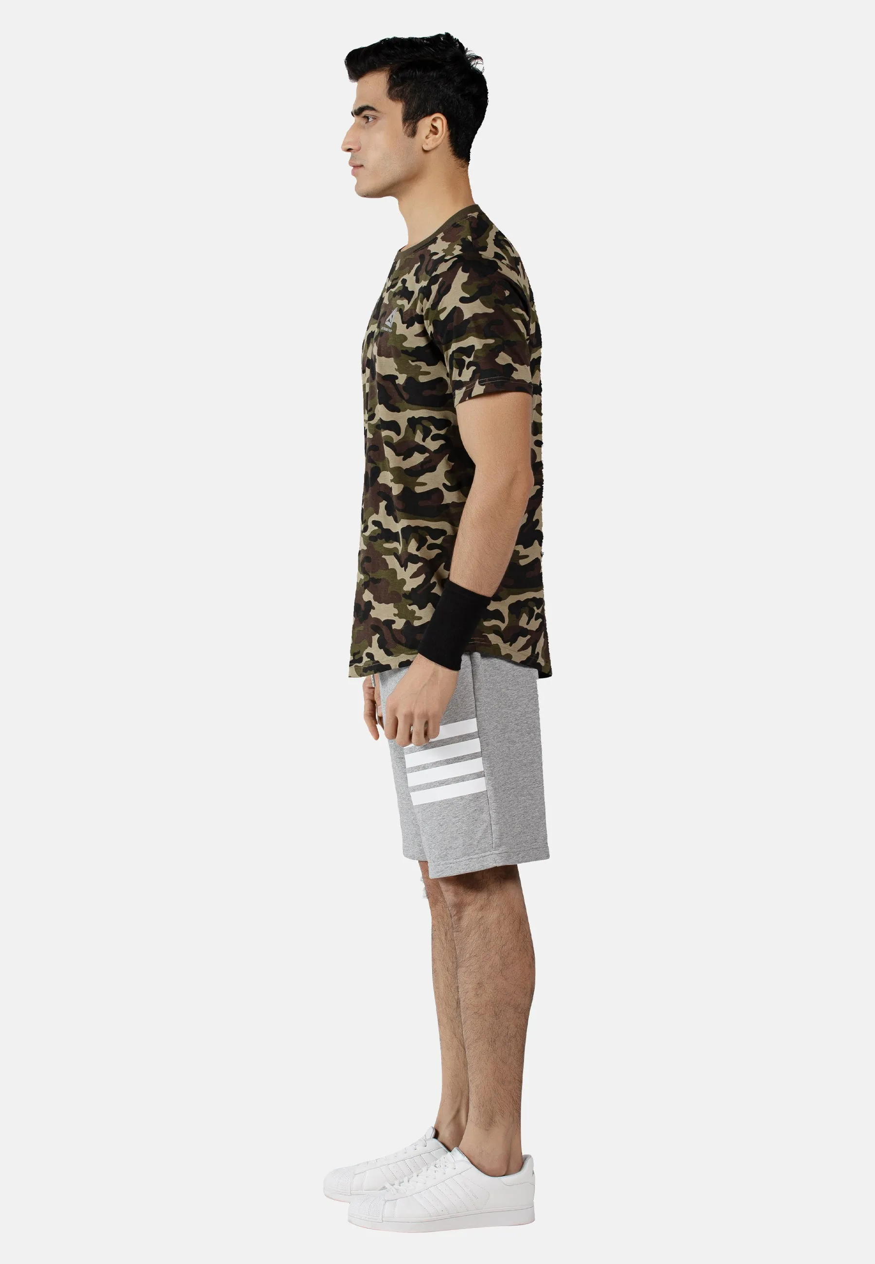 Men's Cotton Camo Reflective T-shirts