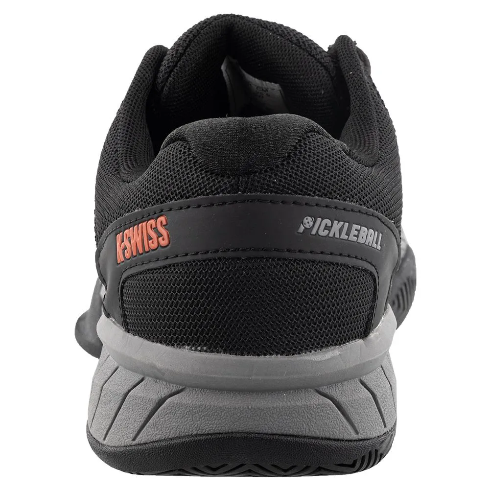 Men's Express Light Pickleball Shoes Steel Gray and Jet Black