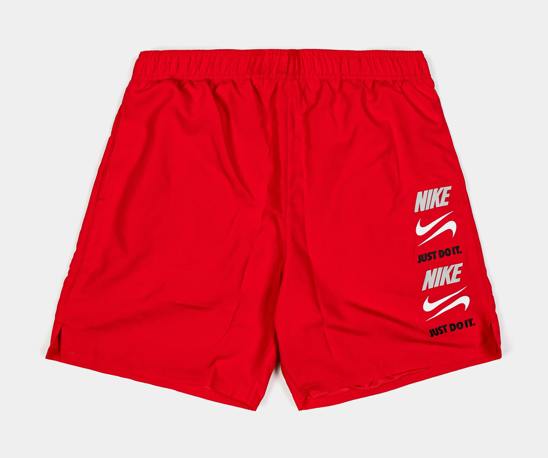 NSW Mesh Lined 7" Short Mens Shorts (Red)