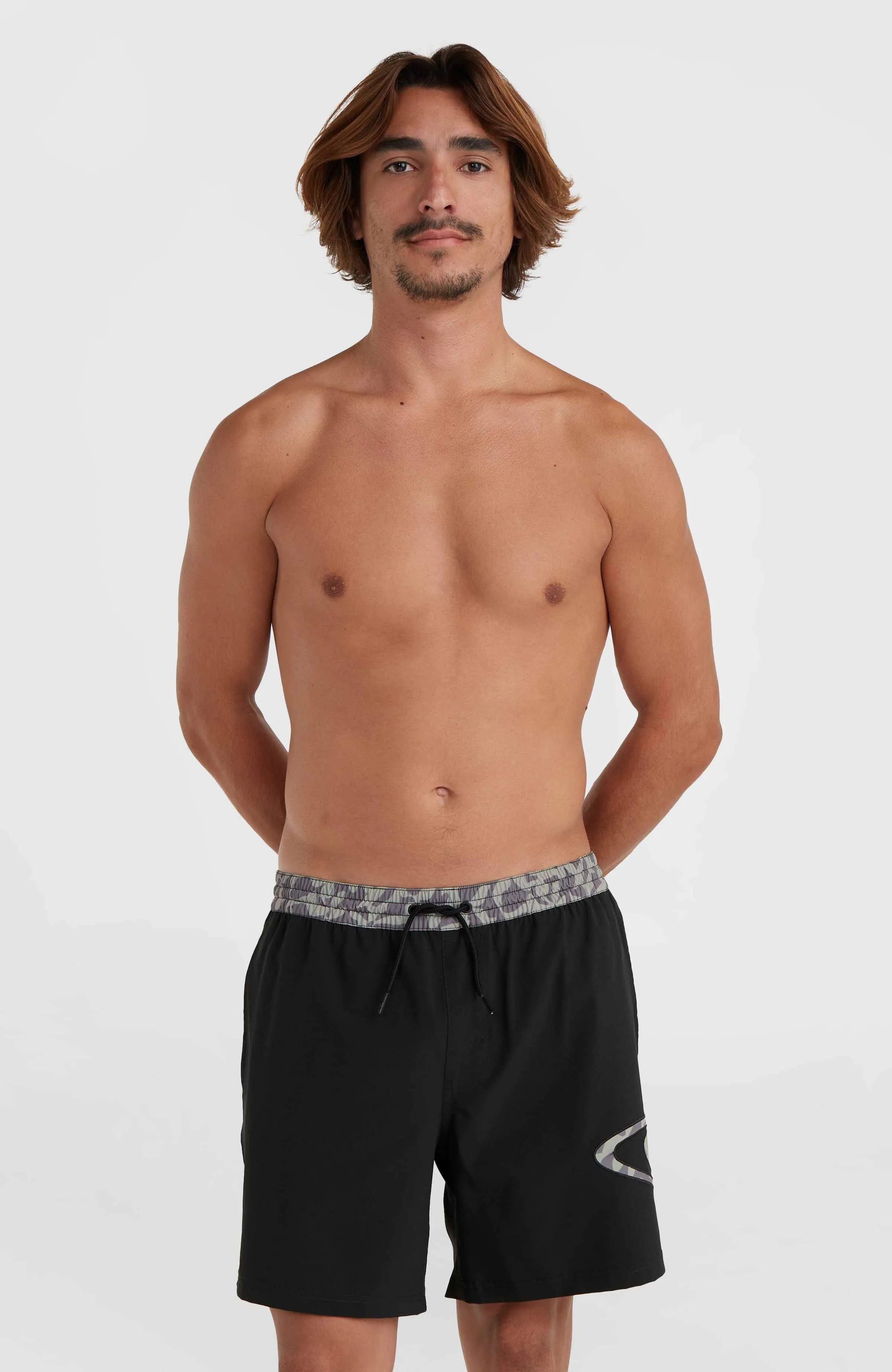 O'Riginals Cali Ocean 16'' Swim Shorts | Black Out