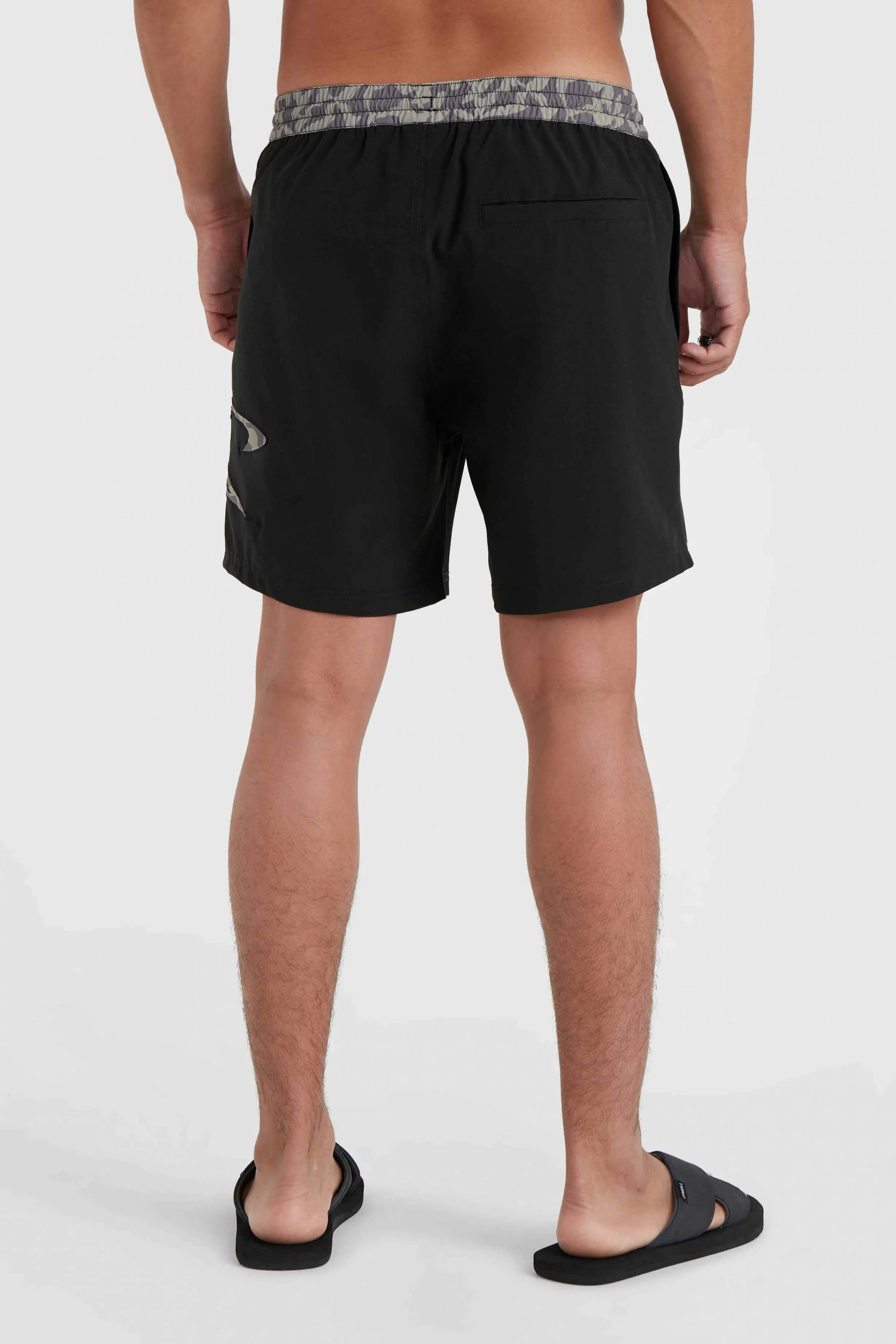 O'Riginals Cali Ocean 16'' Swim Shorts | Black Out