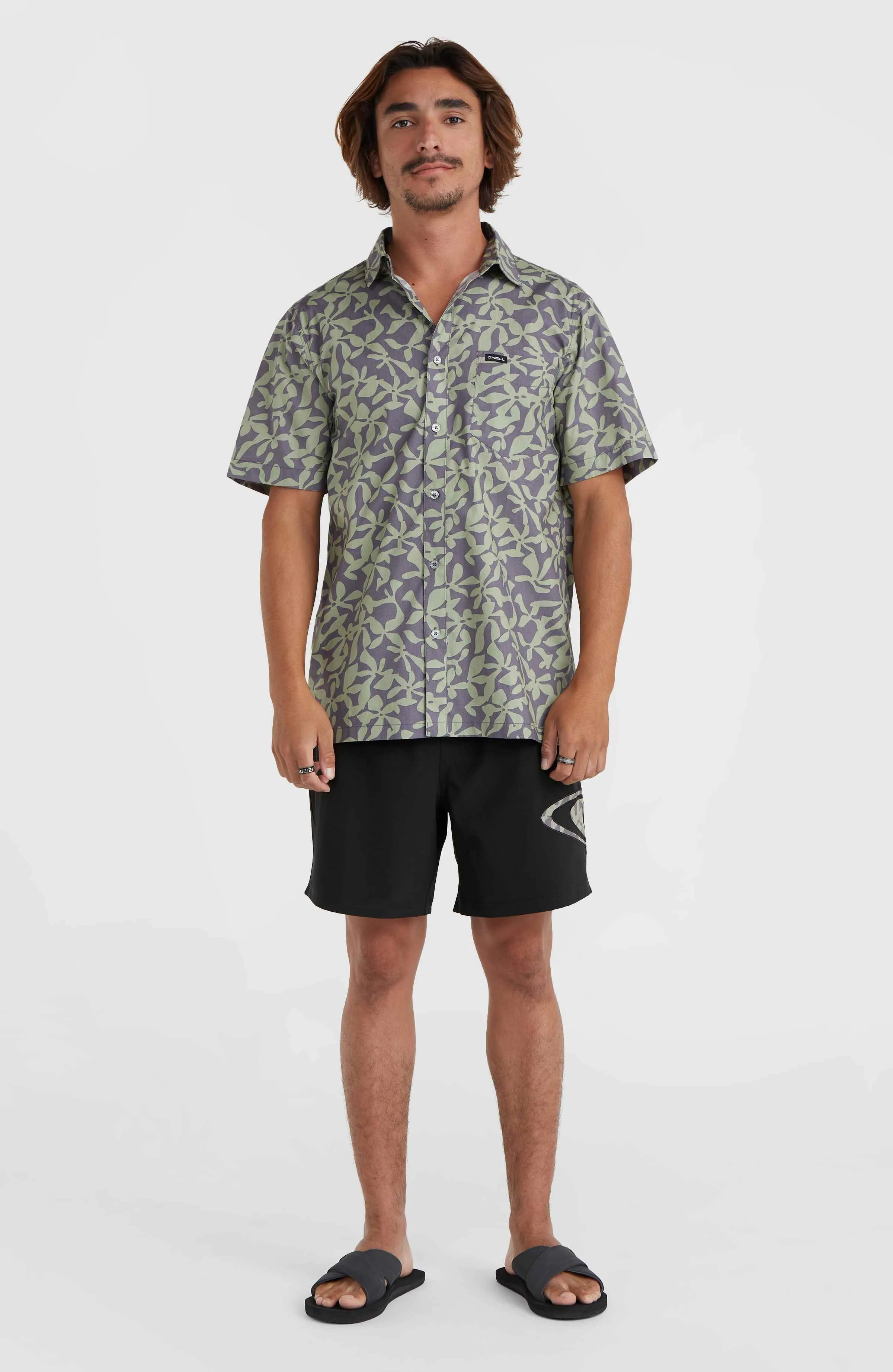 O'Riginals Cali Ocean 16'' Swim Shorts | Black Out