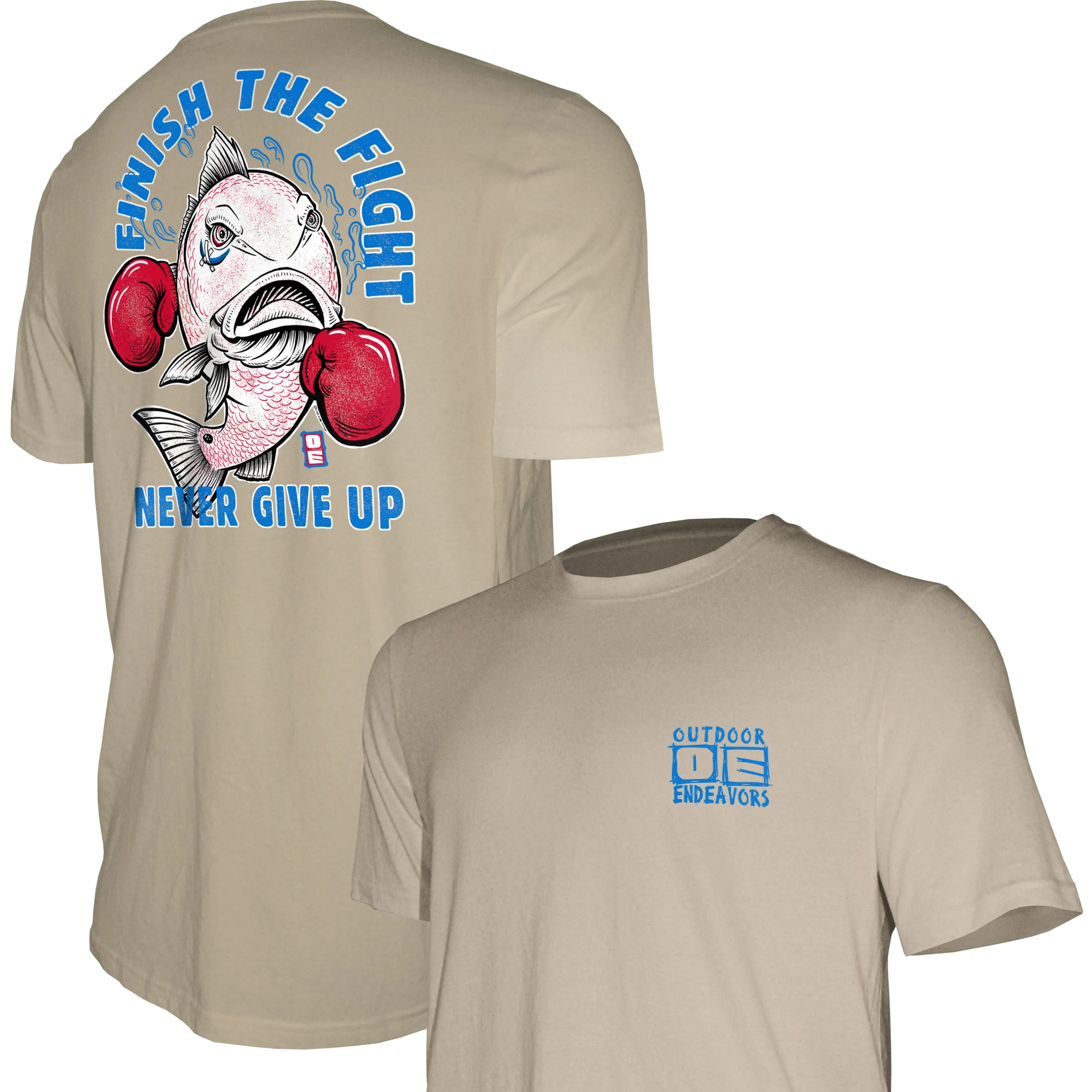 Outdoor Endeavors Attitude- Graphic Tee - Finish the Fight