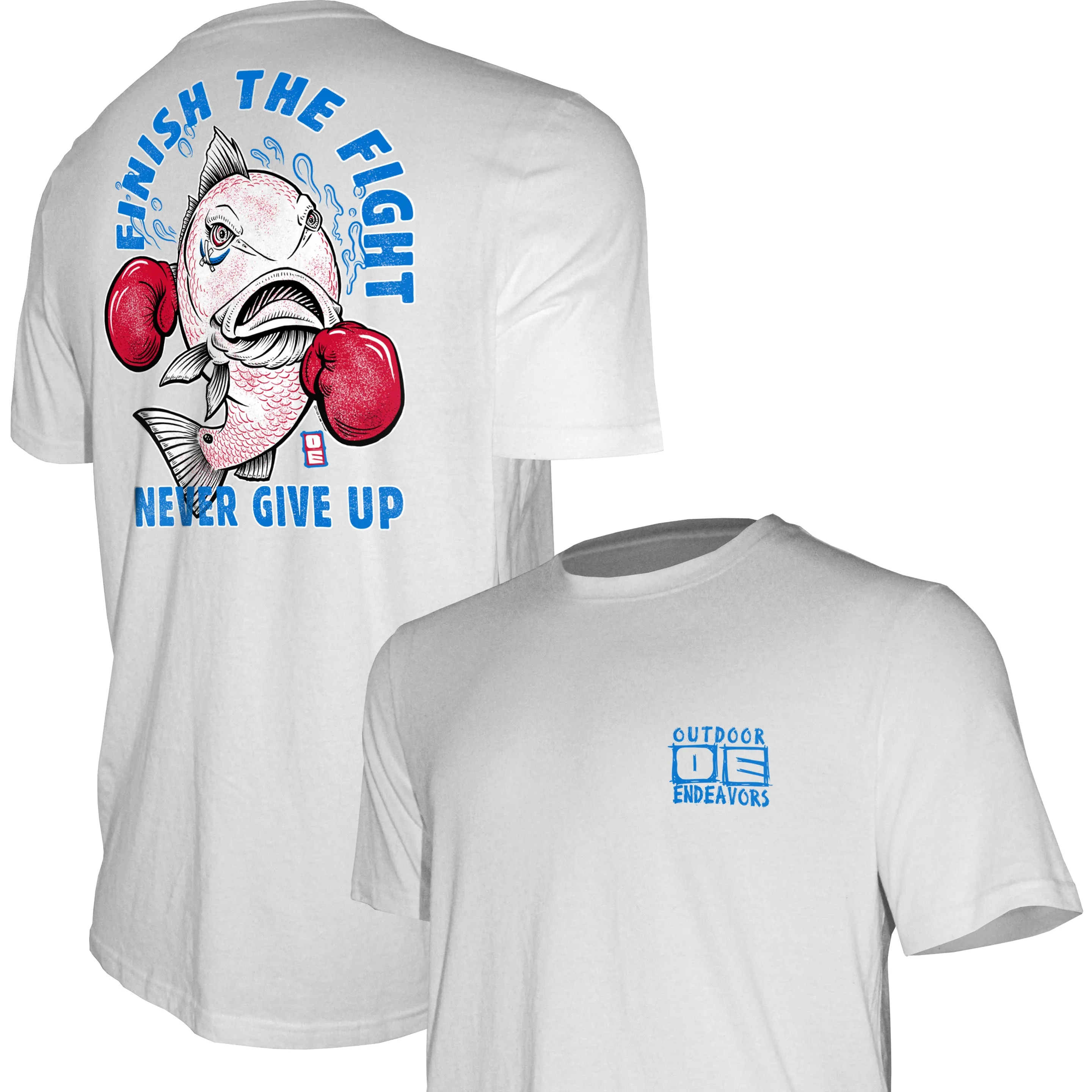 Outdoor Endeavors Attitude- Graphic Tee - Finish the Fight