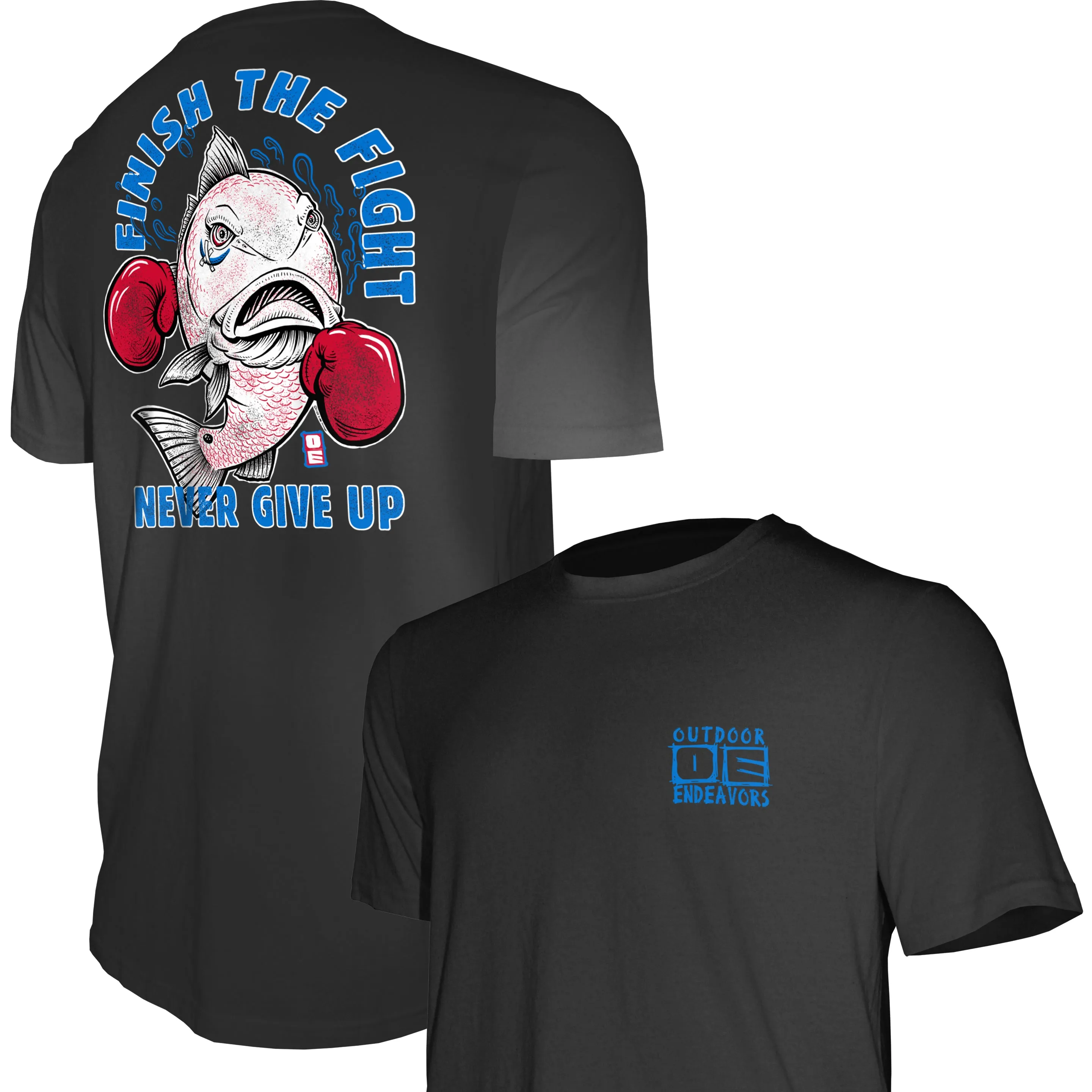 Outdoor Endeavors Attitude- Graphic Tee - Finish the Fight