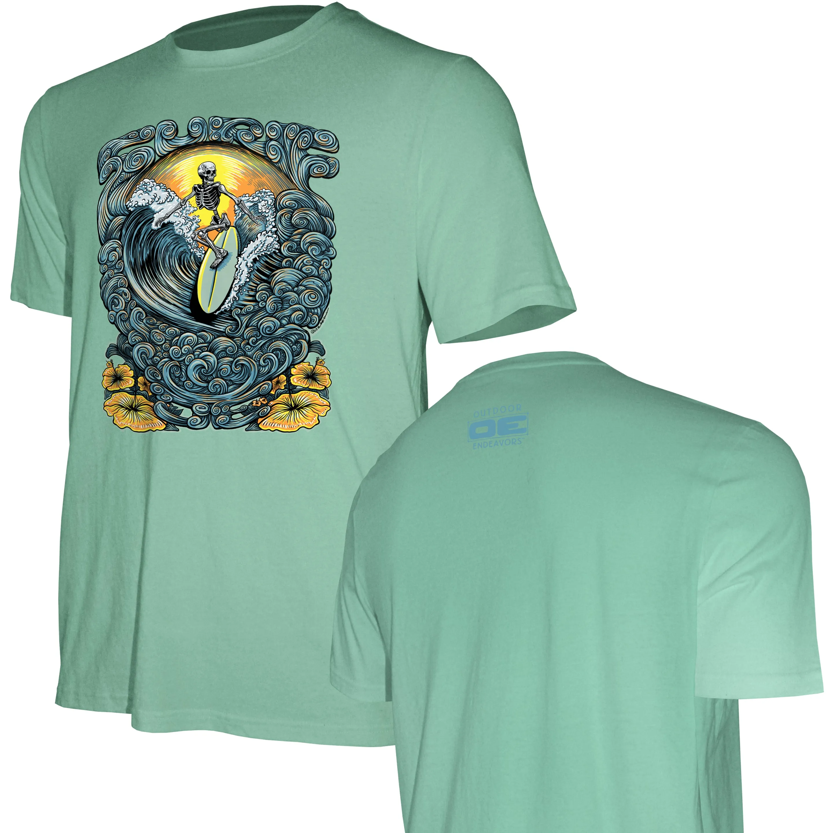 Outdoor Endeavors Out There- Graphic Tee - SURF FRONT