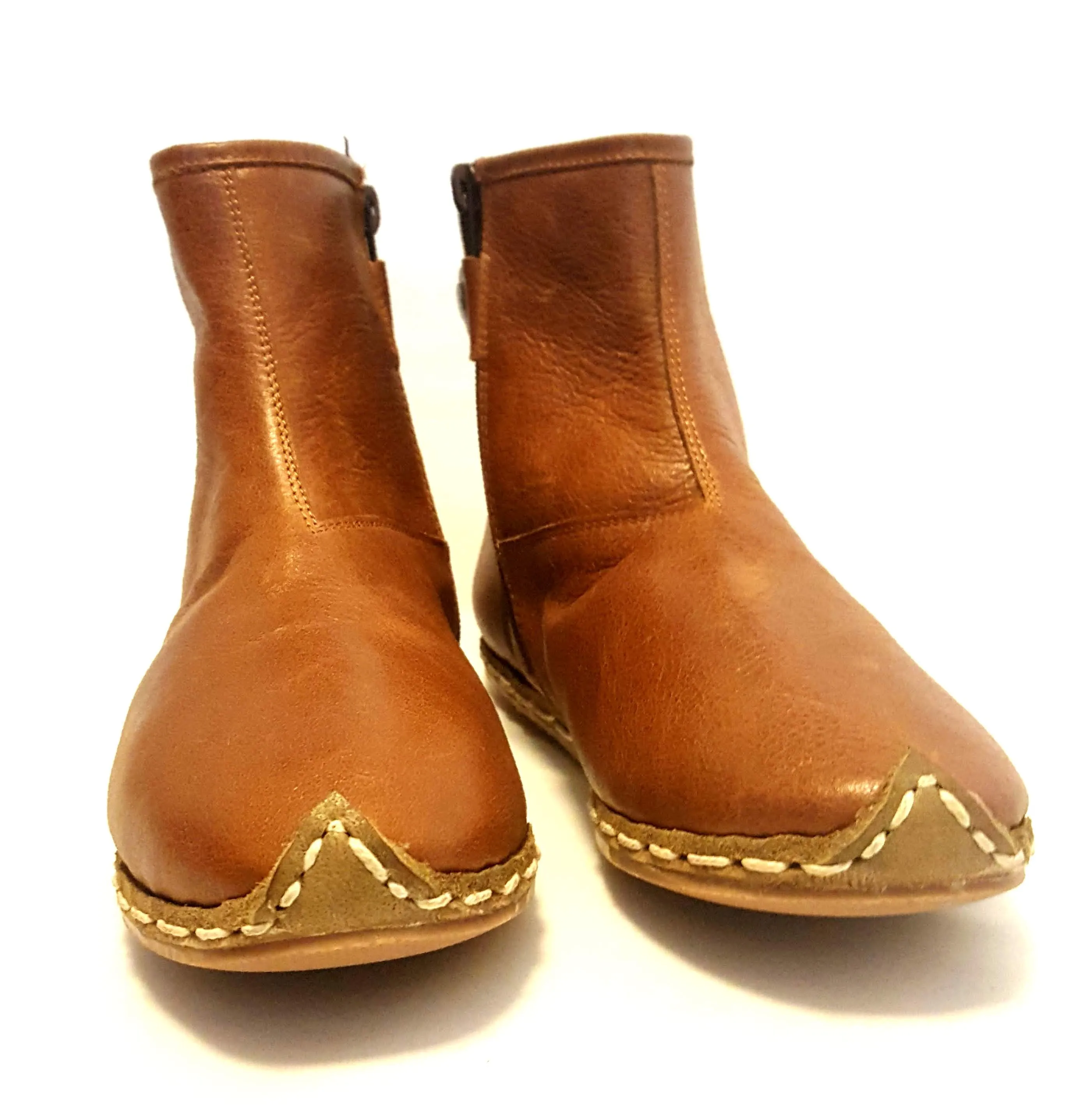 Pasha Boots in Coconut