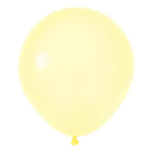 Pastel Yellow 12" Matte Latex Balloons | 50 pcs