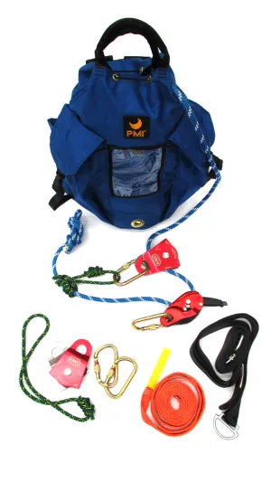 Pre-Packaged Mainline Kit, w/ Petzl I'D - Dynamic Rescue