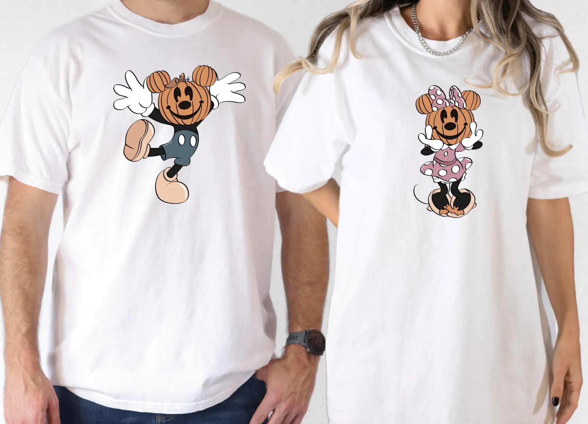 Pumpkin Head Mouse Shirts For Men and Women