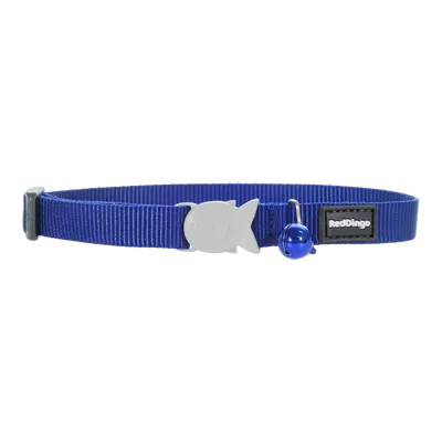 Red Dingo Cat Collar Classic Blue