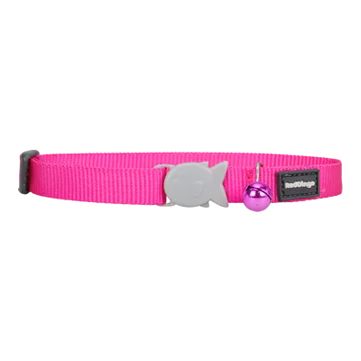 Red Dingo Cat Collar Classic Hot Pink