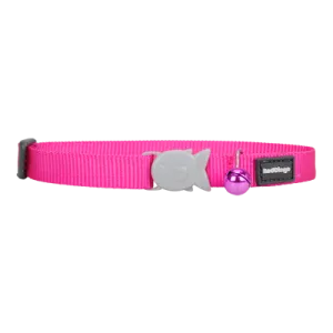 Red Dingo Cat Collar Classic Hot Pink