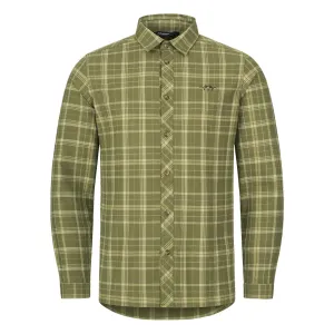 TF Shirt 20 - Olive/Beige Checked by Blaser