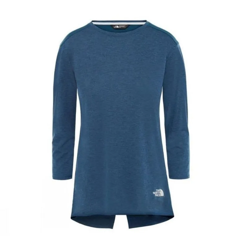 The North Face Inlux Women's 3/4 Sleeve Top Blue Wing Teal