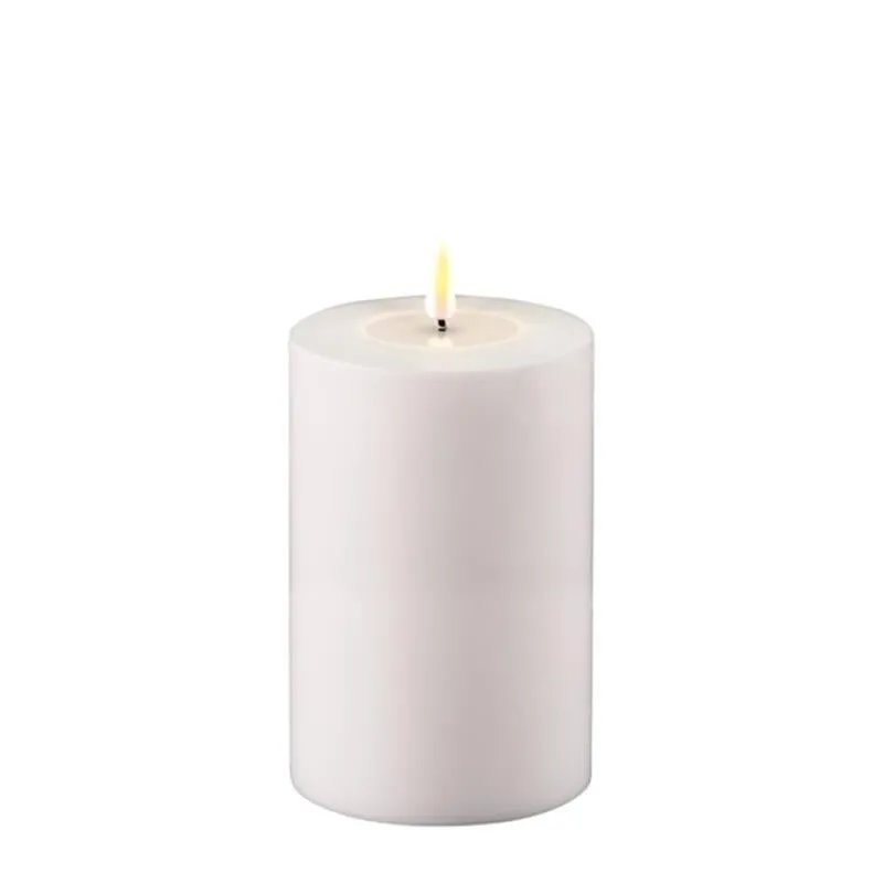 White Outdoor LED Candle - MED