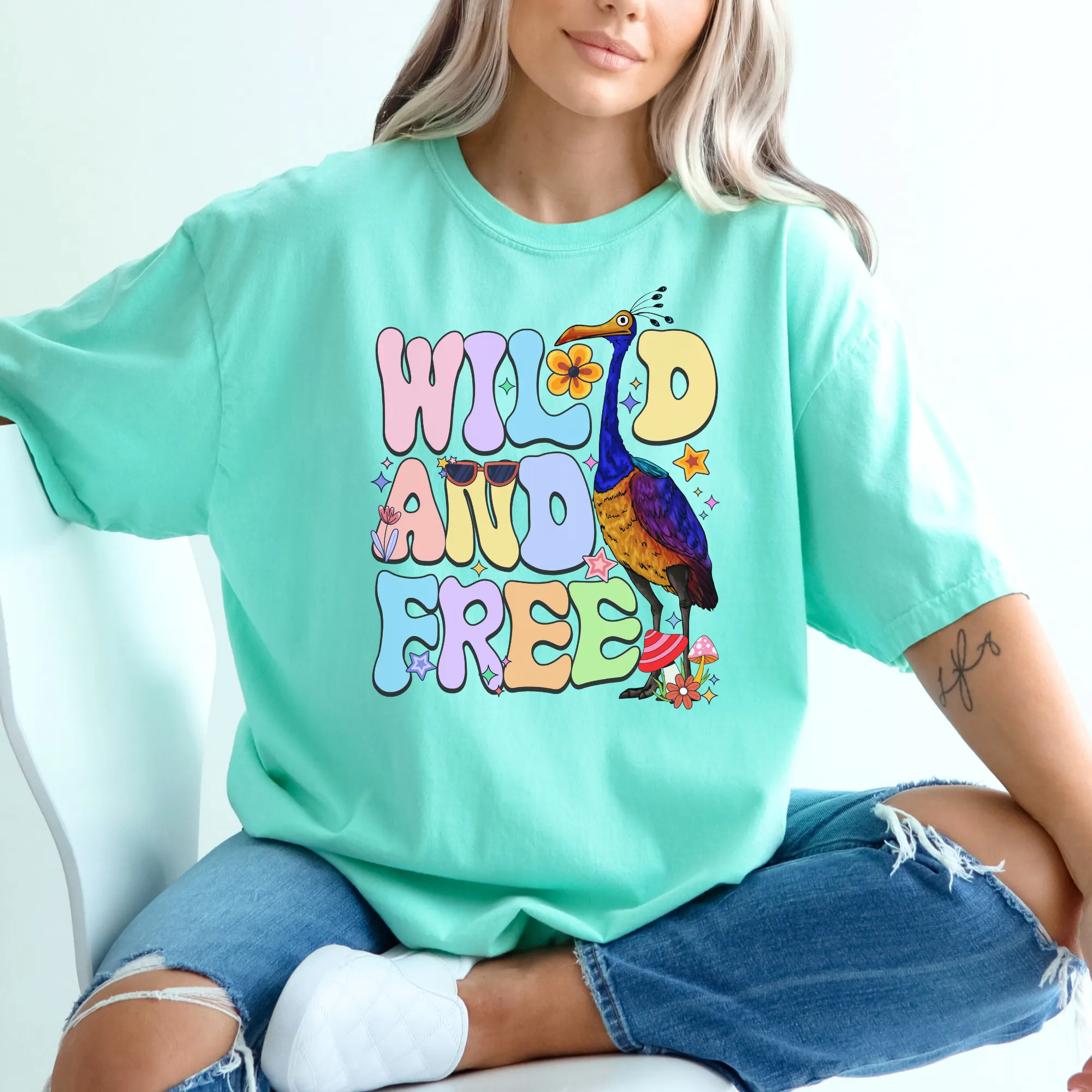 Wild and Free Shirt for Women Shirt